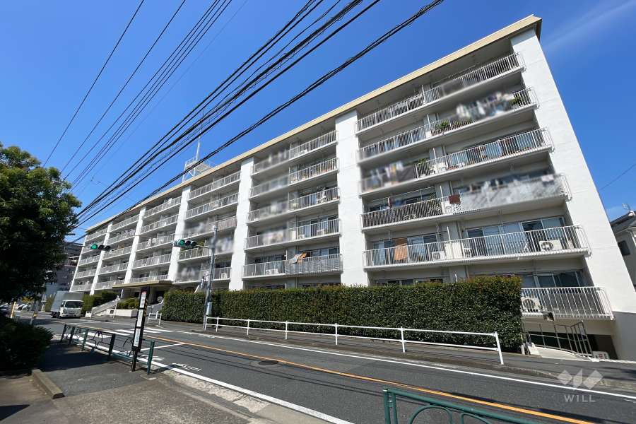 三鷹ナショナルコートの外観（南東側から）