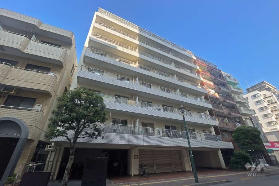 中銀三鷹マンシオンの外観（南東側から）