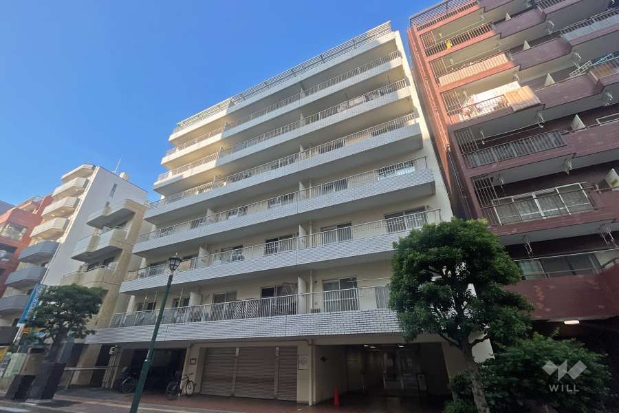 中銀三鷹マンシオンの外観（北東側から）