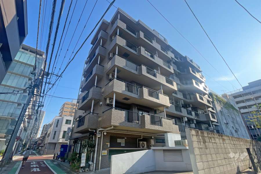 フェリス三鷹の外観（南西側から）