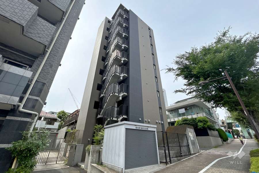 リヴシティ初台の外観（南東側から）