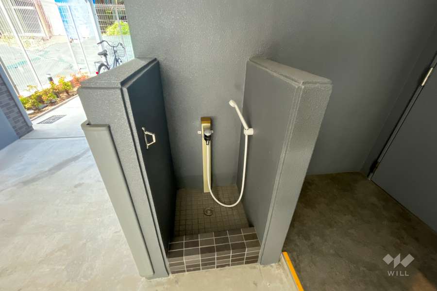 ペット足洗い場
