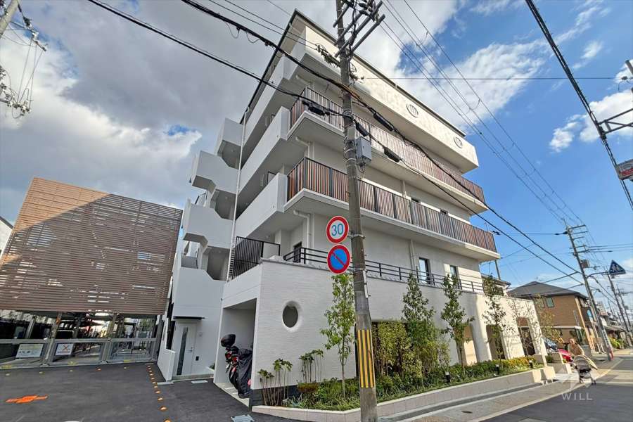 ワコーレ伊丹郷町の外観(北西側から)