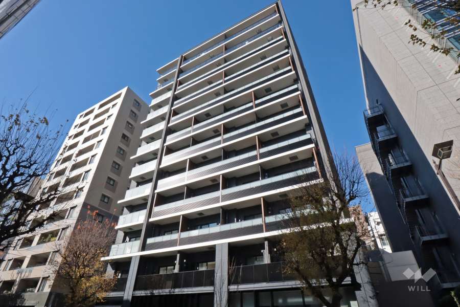 ザパークワンズ日本橋人形町の外観（東側から）