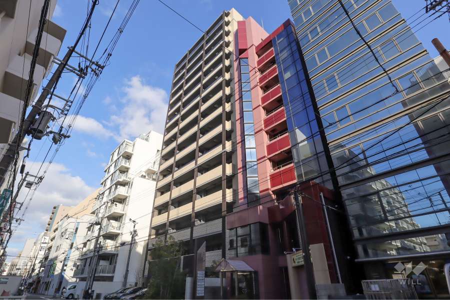 シエリア大阪天満橋の外観(南西側から)