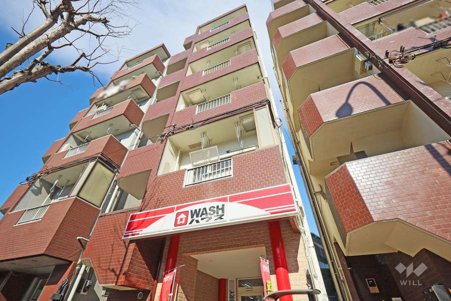 豊玉チェリーB棟の外観（南東側から）