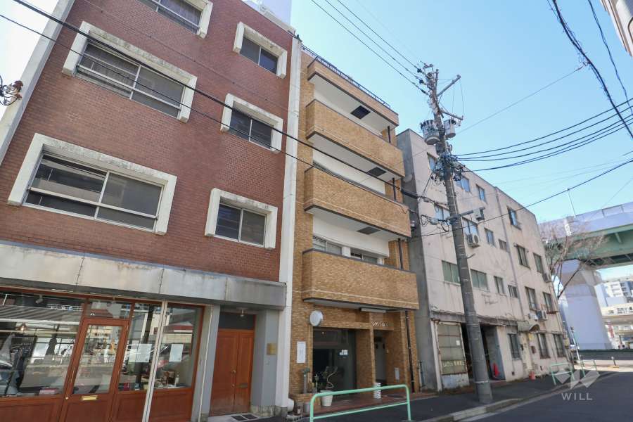 サンマンション鶴舞の外観（北東側から）