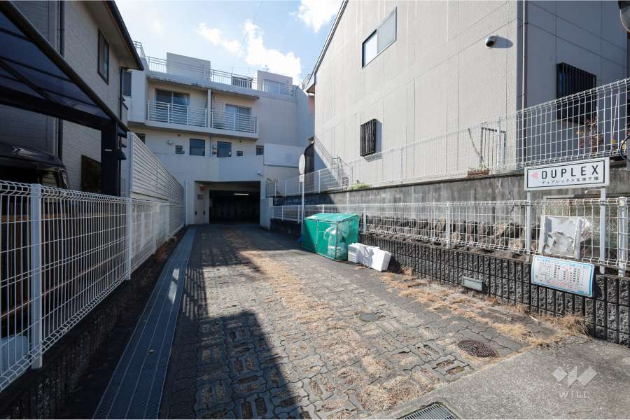 デュプレックス宝塚千種の外観（北側から）