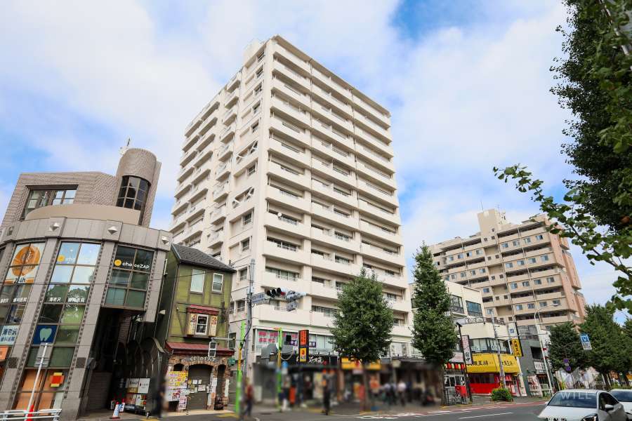 高円寺サマリヤマンションの外観（南西側から）