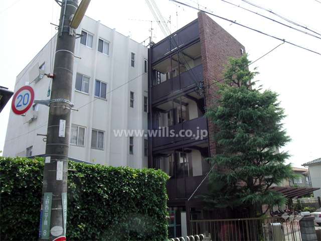 豊中ヴィラの外観（北東側から）