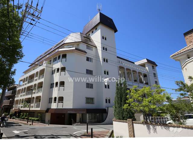 豊中パークハイツの外観（北東側から）