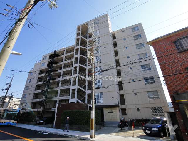 豊中第1コーポラスの外観（北西側から）