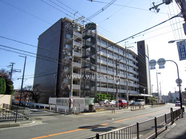 豊中ウエノハイツの外観（南西側から）