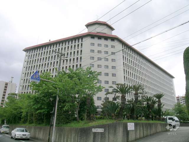 千里南町A団地A-3棟の外観（北側から）