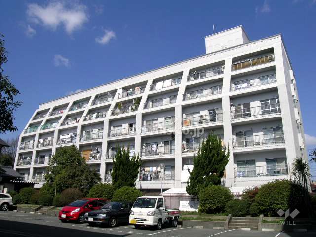 シャンボール豊中の外観（南側から）