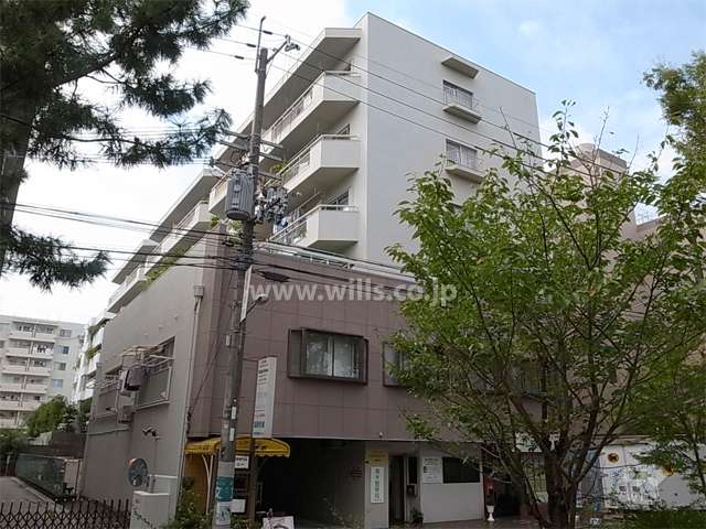 コーポ津雲台の外観（南東側から）