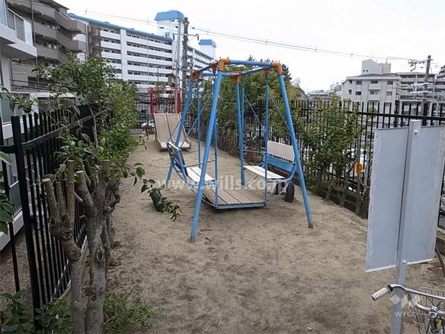 敷地内のプレイロット