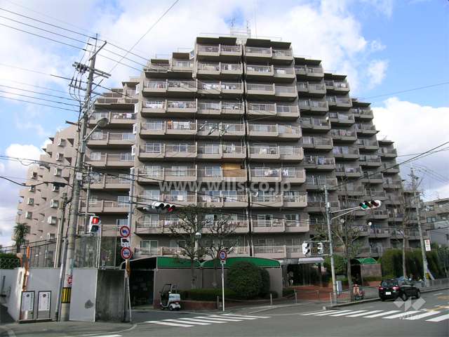 グリーンハウス豊中の外観（南東側から）