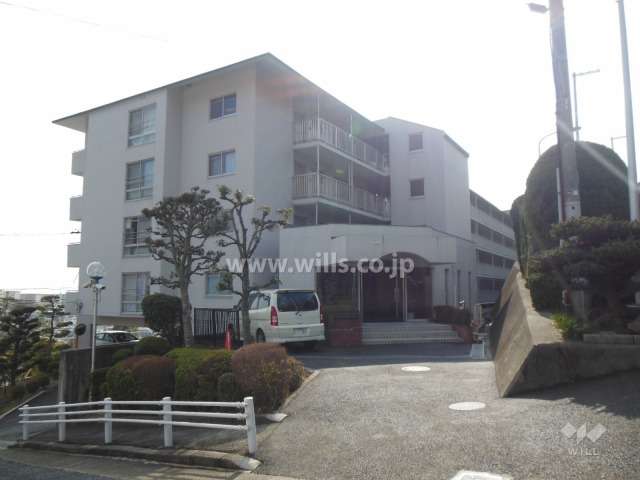 シャルマンコーポ御影3号棟の外観（北西側から）