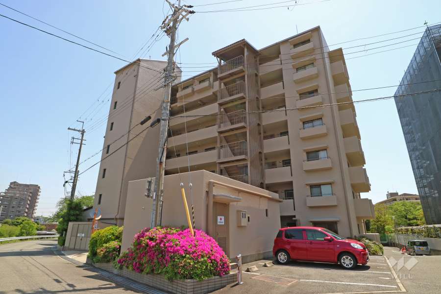 エクシード花屋敷の外観（北側から）