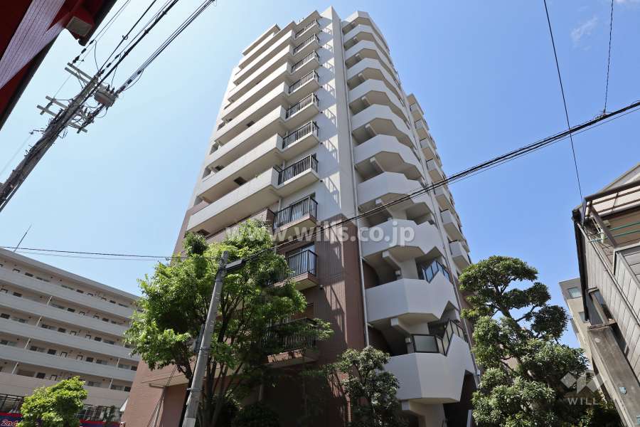 メゾン本山中町EASTの外観（北東側から）
