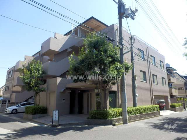 コムーネ本山田中町弐番館の外観（北西側から）