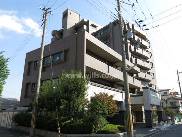 ライオンズガーデン魚崎壱番館の外観（北西側から）