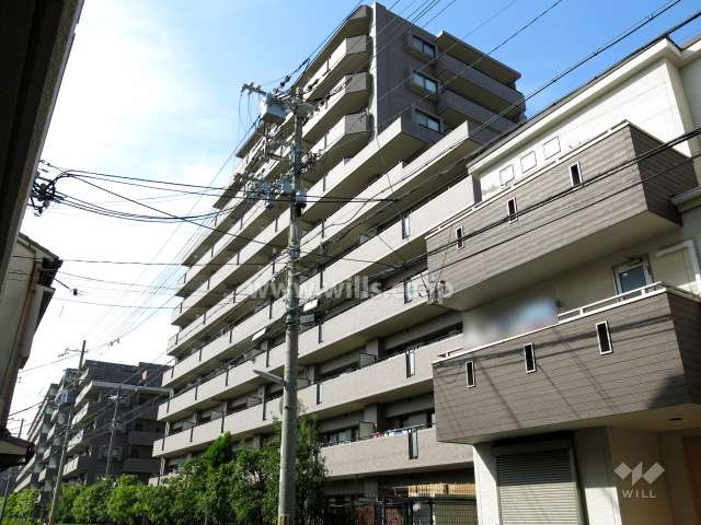 ライオンズガーデン魚崎壱番館の外観（南東側から）