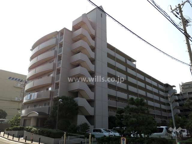 魚崎南パークホームズ弐番館の外観（北東側から）