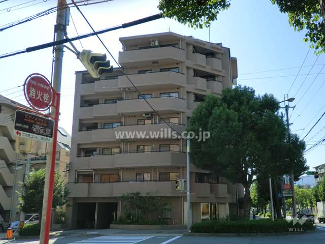 ヴィラァジュ御影城ノ前の外観（東側から）