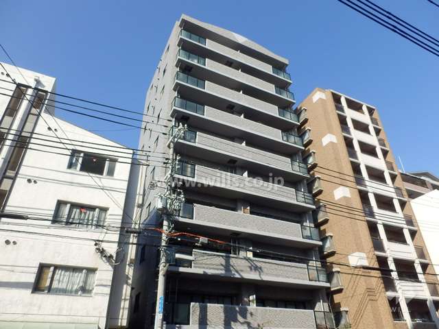 エスリード本山の外観（南西側から）