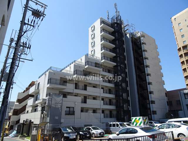 カサベラ岡本の外観（北東側から）