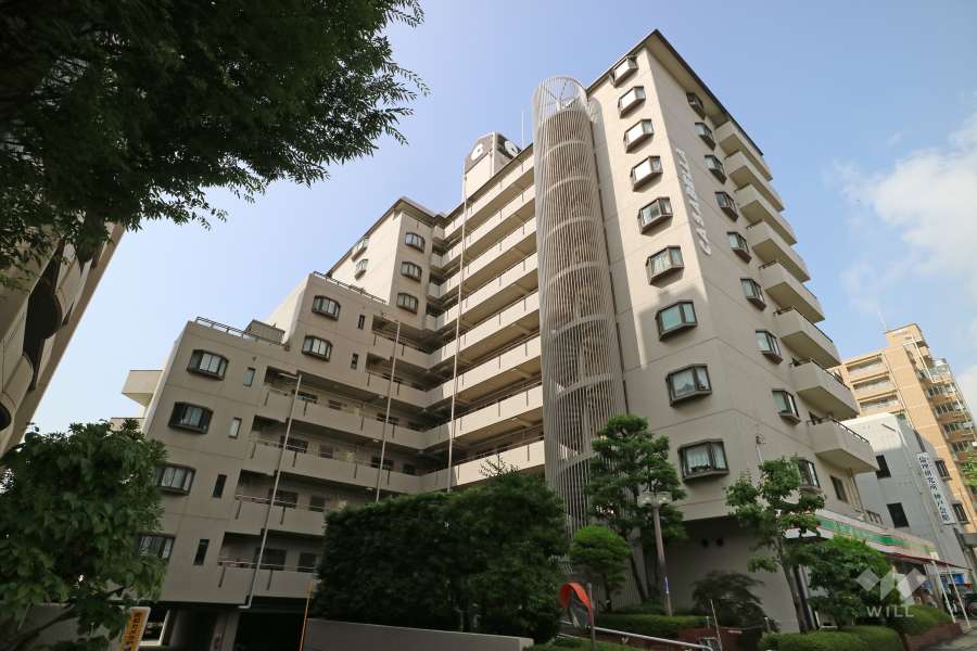 カサベラ甲南の外観（北東側から）