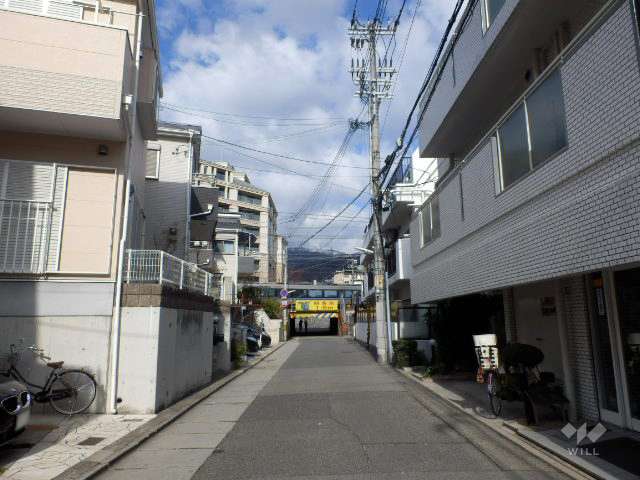 グランドプラザ東灘の外観（北東側から）
