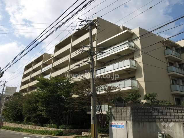 グランドメゾン住吉本町ネクスの外観（南東側から）