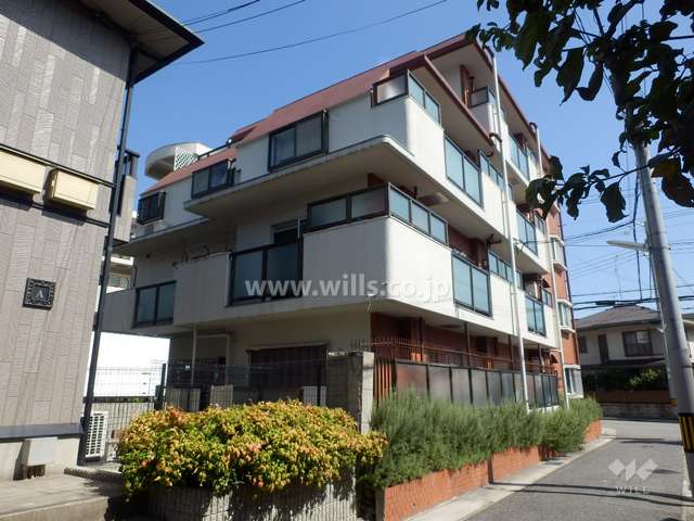 グレイスハイツ本山の外観（北西側から）