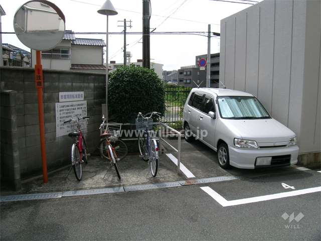 来客用駐輪場