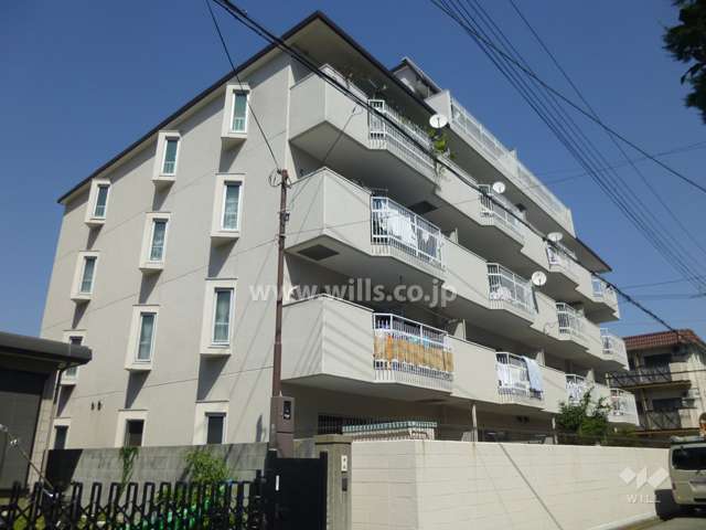 コスモハイツ深江の外観（南西側から）