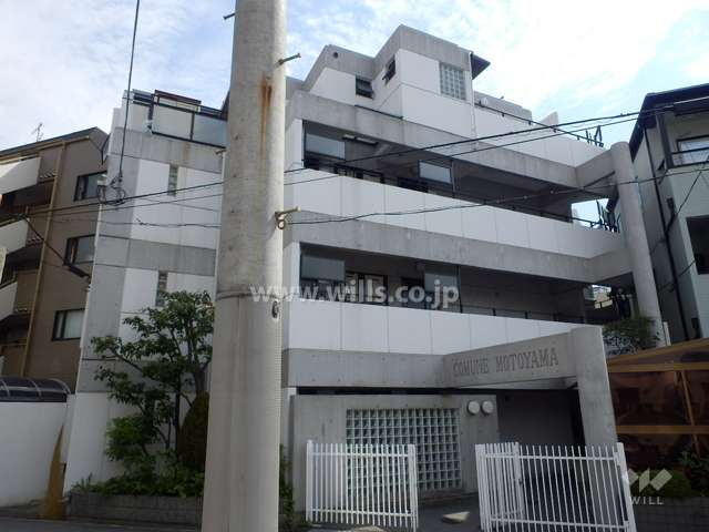 コムーネ本山の外観（北西側から）