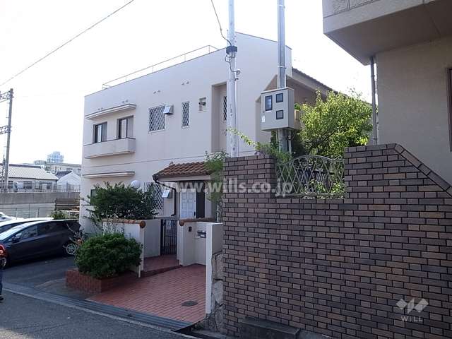 サテライト岡本の外観（北東側から）
