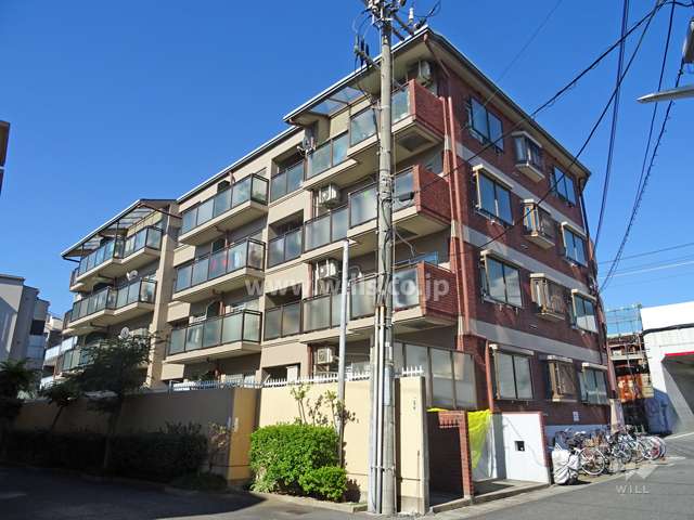 サンシャイン魚崎の外観（南東側から）