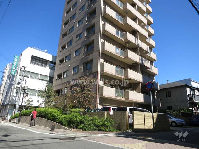 サンシャイン御影中町1の外観（南西側から）