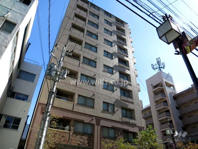 サンシャイン御影中町1の外観（北西側から）