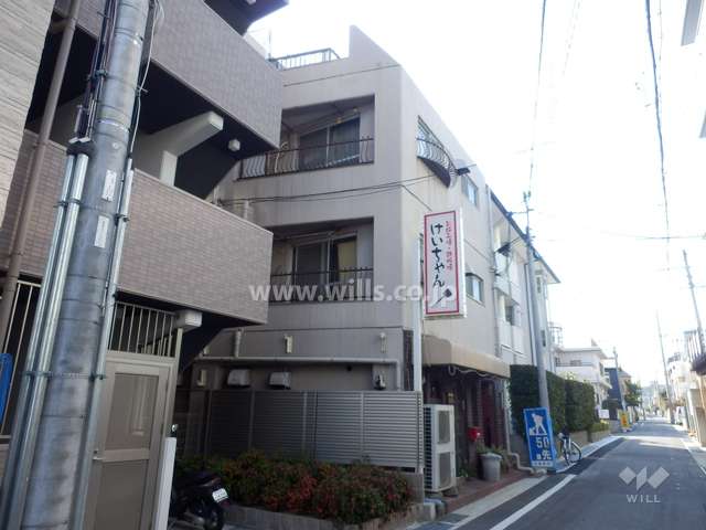 サンシャイン甲南の外観（北東側から）