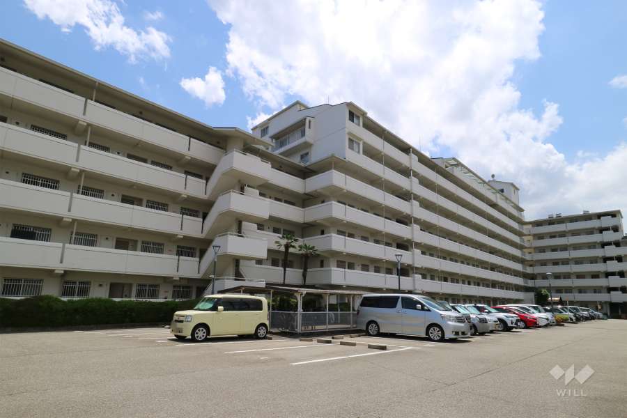 メゾン宝塚山本の外観（北西側から）