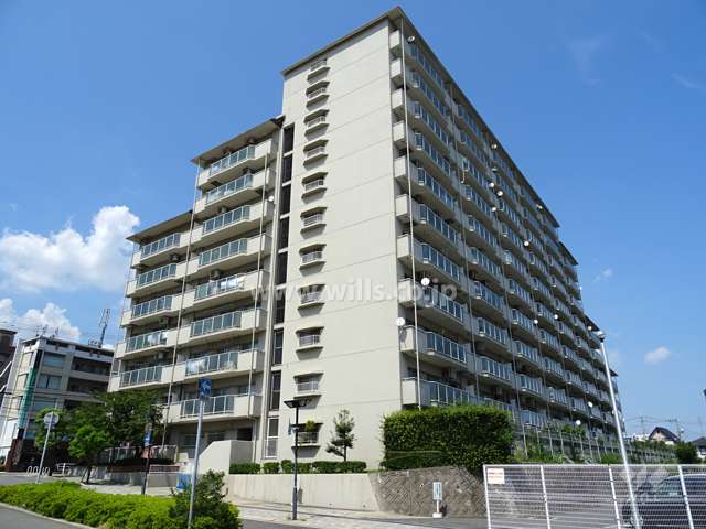 サンライフ本山（森北町）の外観（南西側から）