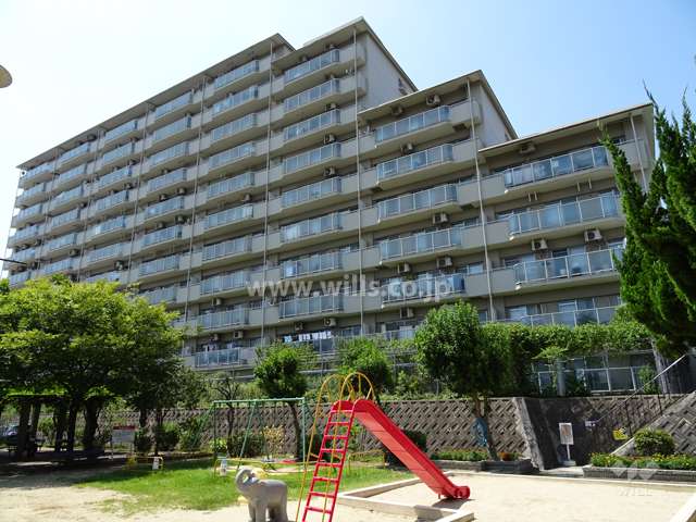 サンライフ本山（森北町）の外観（南東側から）