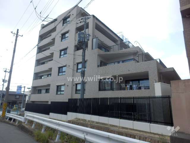 ジークレフ東灘森北町の外観（北東側から）