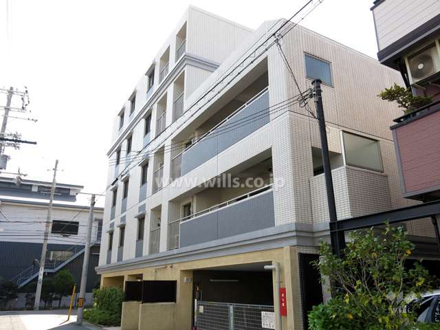シーズ住吉川ＥＡＳＴの外観（北東側から）