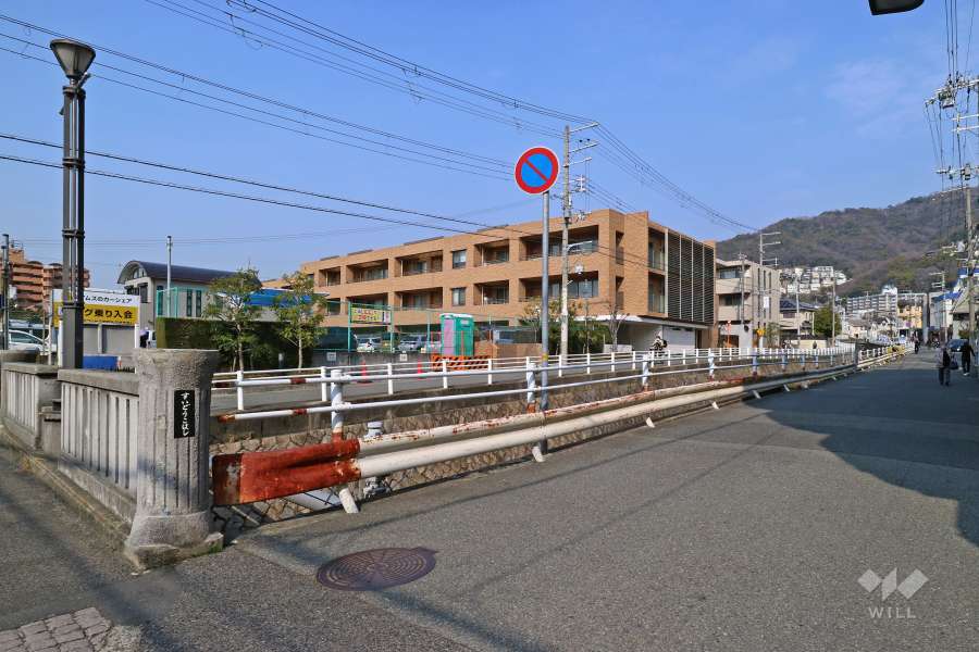 ジオグランデ岡本の遠景